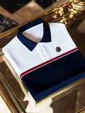 Men's Vintage Business Half Sleeve Polo T-Shirt