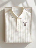 Men's Vintage Business Short Sleeve Polo T-Shirt
