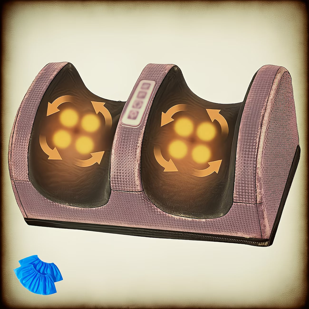 Electric Foot & Leg Massager with Heat – Deep Kneading + Air Compression