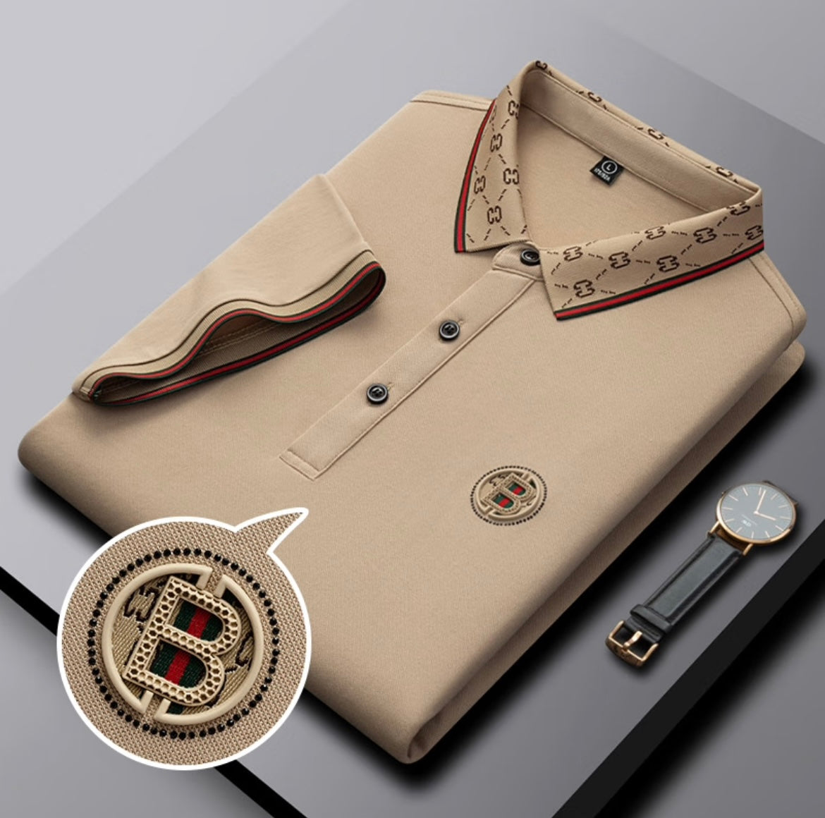Modern Mark Branded Polo T-Shirt
