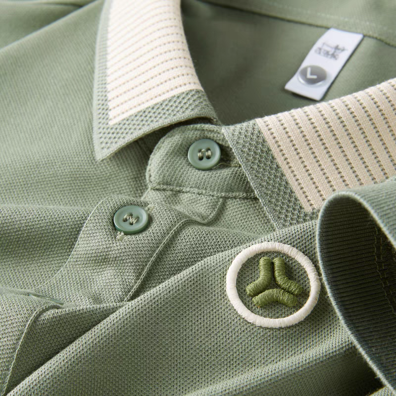 Couture Elite Striped Polo T-Shirt